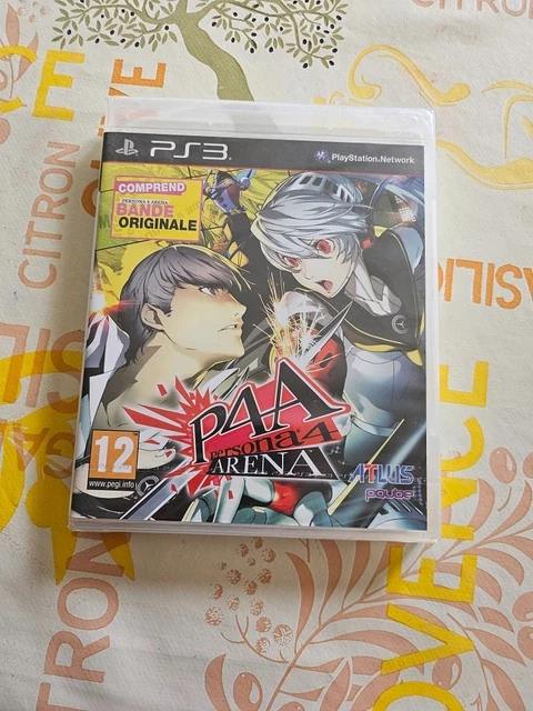 Jeu Persona 4 Arena Ultimax - Version PS3 Playstation 3 - Neuf Sous Blister / Film Plastique