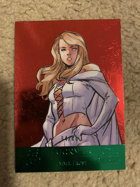 2019 Marvel Flair Lucky 8's Jade EMMA FROST (64/88) INSERT CARD, #LJ-1 - NM/M!