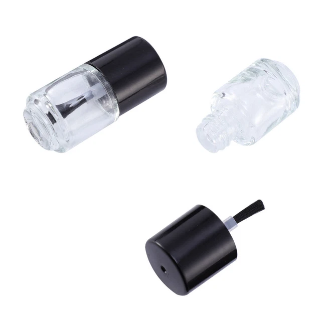 15 un. botellas de esmalte de uñas botellas de esmalte de uñas de vidrio