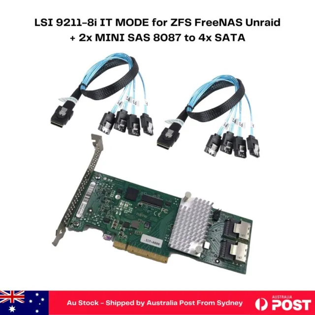 LSI 9211-8i (IT Mode) Fujitsu D2607 Storage Expansion Kit