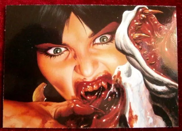 VAMPIRELLA BLOOD LUST - Complete VINTAGE Base Set - 72 CARDS - Comic Images 1997 3