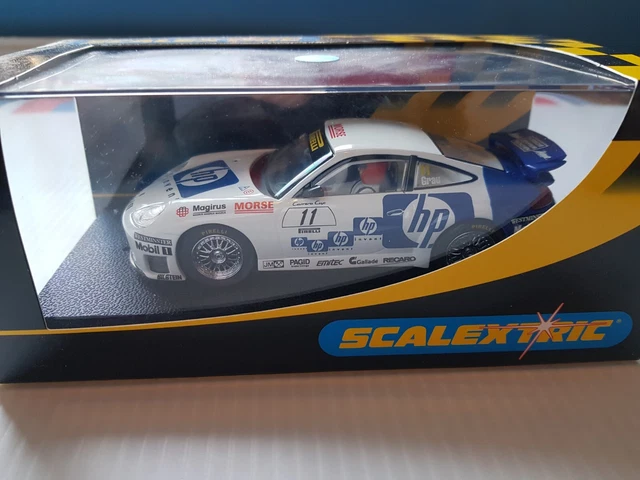 Scalextric AH-A Porsche 911 GT3R W/ Lights 1/32 Scale Slot Car C3084