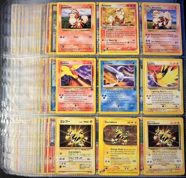 Huge Binder Collection Lot of 180 Pokemon Cards Mixed WOTC - XY Vintage Holos