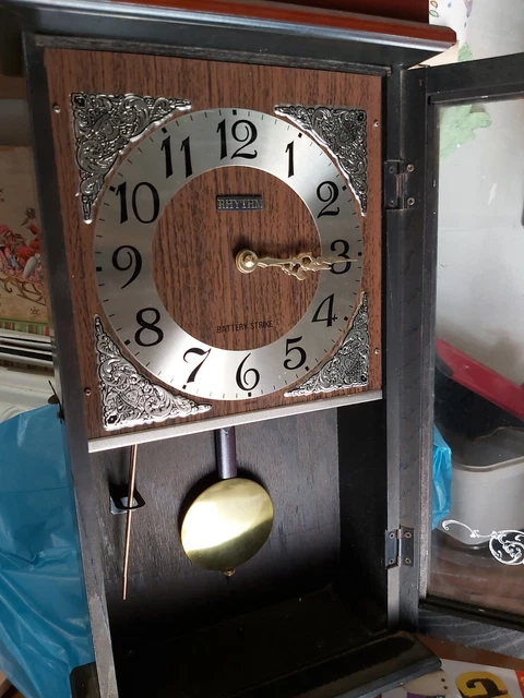 OROLOGIO A PENDOLO Lowell A Quarzo Westminster In Legno EUR 80,00