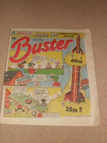 BUSTER COMIC - 5th July 1986