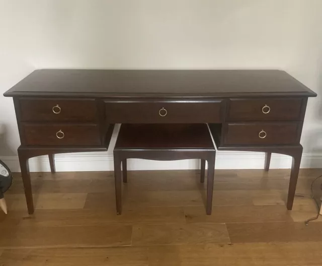 Stag Minstrel Dressing Table With Stool - Great Condition