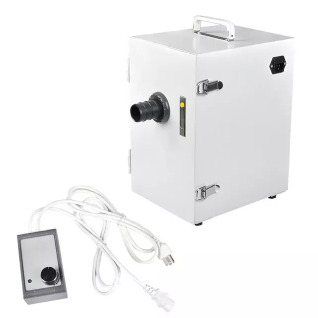 FDA Dental Lab Digital Single-Row Dust Collector Vacuum Cleaner 370W for Dentist 3