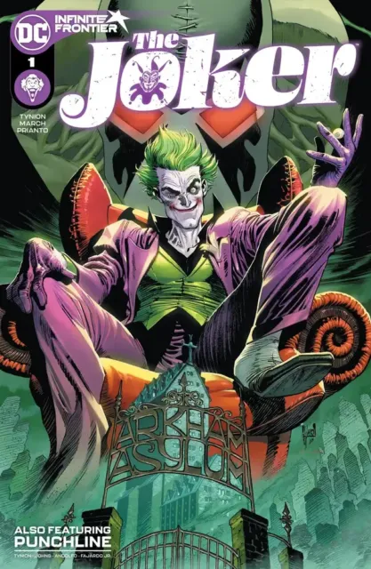 THE JOKER #1 Guillem March Trade Dress Variant Cover (A)  DC Comics March 2021