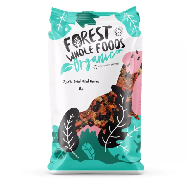 Organic Dried Mixed Berries - Forest Whole Foods