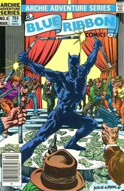 Blue Ribbon Comics (Vol. 2) #6 (Newsstand) FN; Archie | The Fox - we combine shi