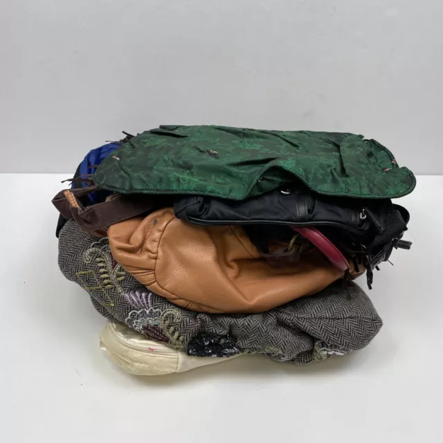 Joblot Of Handbags 10 Items Clutch Tote Purse Backpack Bundle Wholesale