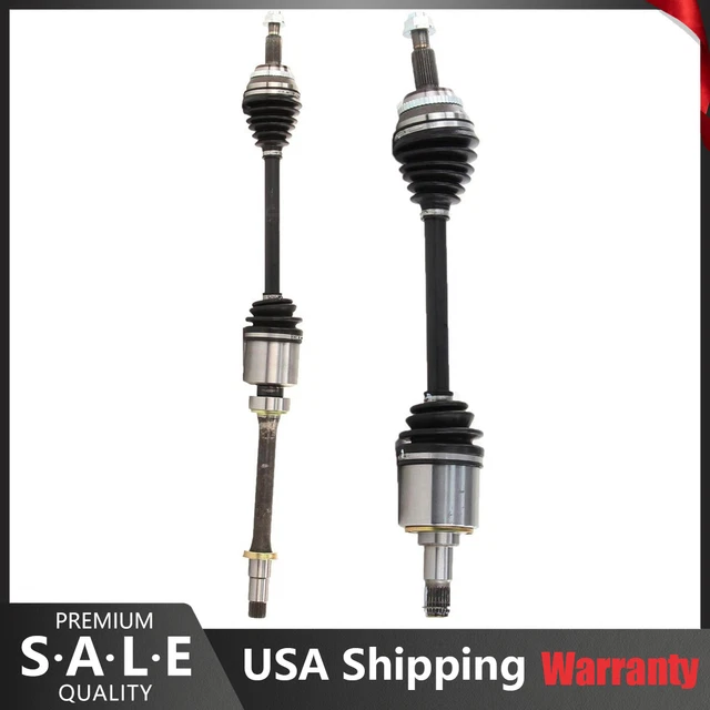Front Left & Right Pair CV Axle CV Joint Shaft For 2004-2010 Toyota Sienna FWD
