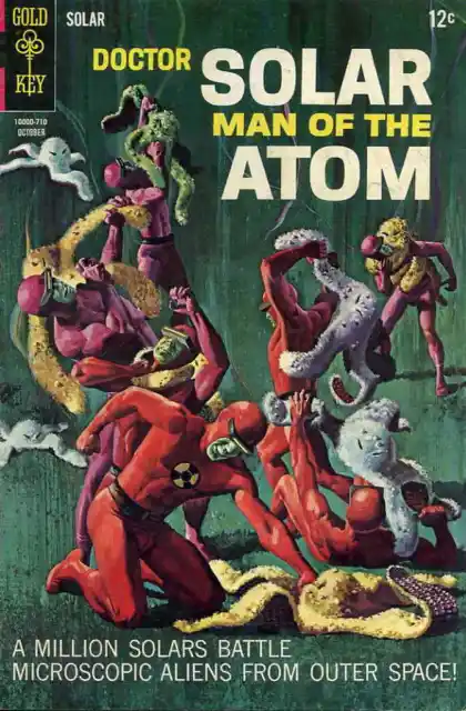 Doctor Solar, Man of the Atom #21 GD; Gold Key | low grade - October 1967 Micros