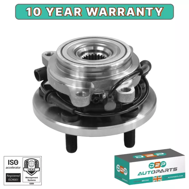 Wheel Bearing Hub With Abs Sensor Front For Land Rover Discovery 2 Tay100060