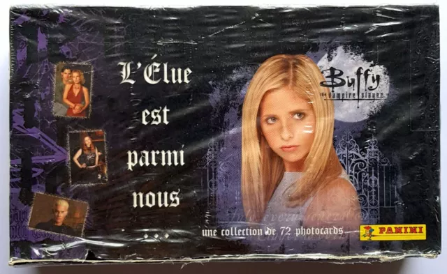 Buffy Vampire Slayer NEU OVP PANINI Photocards Display Box 2003 24 Tüten