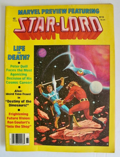Vintage 1979 Star-Lord Magazine Marvel Preview Featuring #18 Dinosaurs Marvel