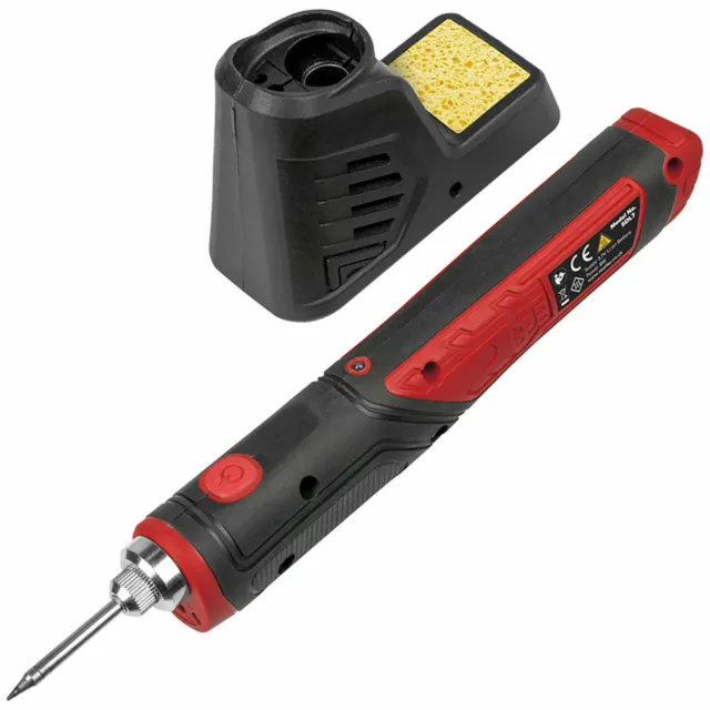 Sealey Rechargeable 4 Volt Soldering Iron with Max 450°C LED Light SDL7
