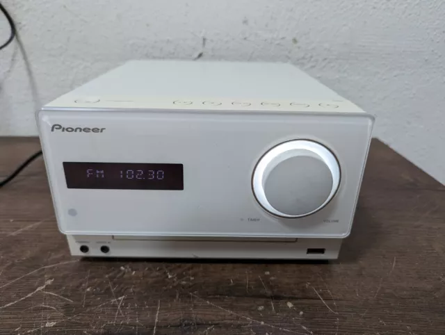 PIONEER X-CM32BT-W Micro-CD Receiver System - Weiß