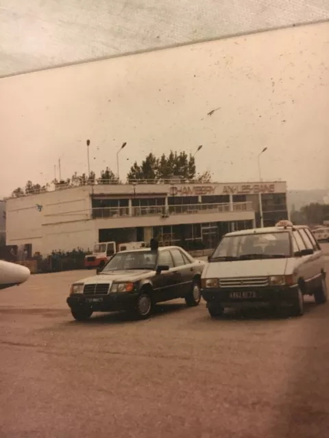 Ancienne Photo Aéroport Voglans Chambery Aix Les Bains 2