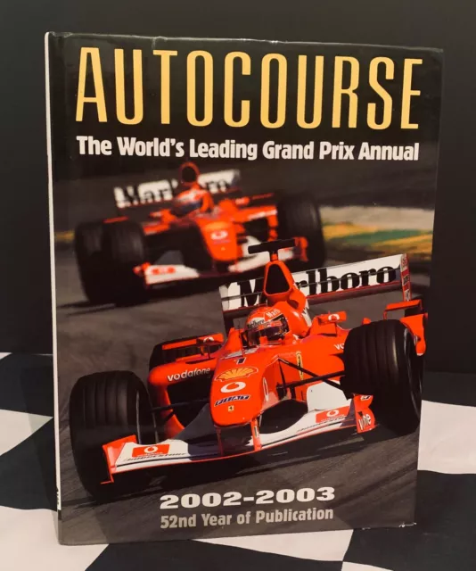 Autocourse 2002 2003 Annual Yearbook F1 Indy Sports Cars Le Mans Schumacher