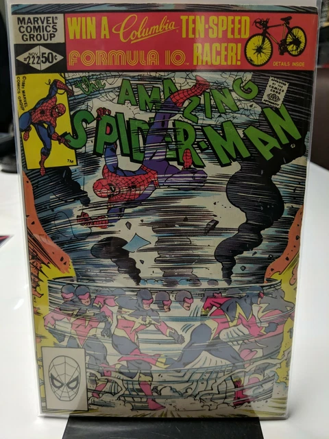 THE AMAZING SPIDER-MAN 222 Marvel Comics 1981 1st appearance of SPEED DEMON