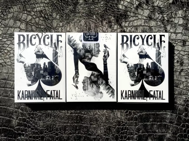 Bicycle Karnival Fatal Playing Cards Deck 3 Pack RRP. £26.99 UK FREE SHIPPING