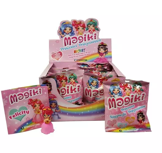 Box Avec 16 Paquets Magiki Princesse Affichage With 16 Surprise Bags #G52-50