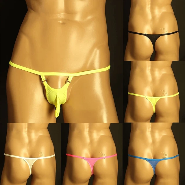 Sous-vêtements hommes slips de ventilation érotique G-string homosexualité so