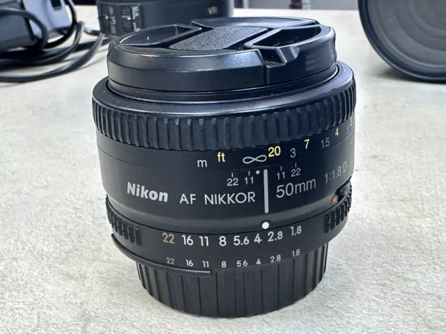 Nikon NIKKOR AF 50mm f/1.8D Objectif