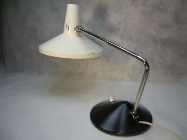 Org. HALA Tischleuchte 60er Jahre Lampe Alte Tischlampe Antik Schreibtischlampe