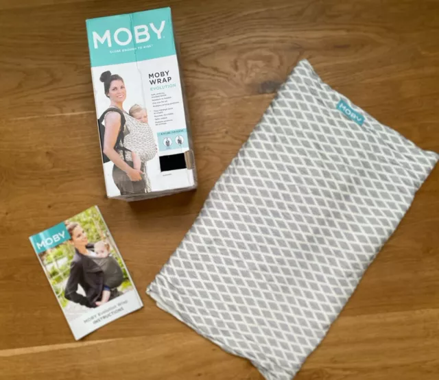 Moby Baby Carrier/Wrap Evolution Diamonds In Original Box