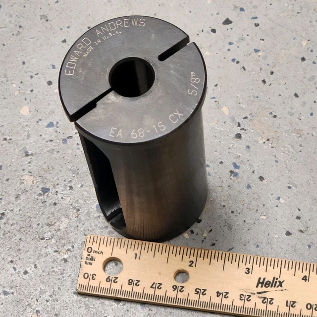 2" OD  5/8" ID CNC TOOL HOLDER BUSHING lathe boring bar socket  NEW 2.0" OD USA!