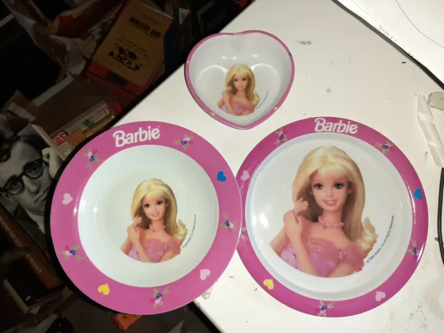 Assiettes rondes, Collection Barbie Sparkle