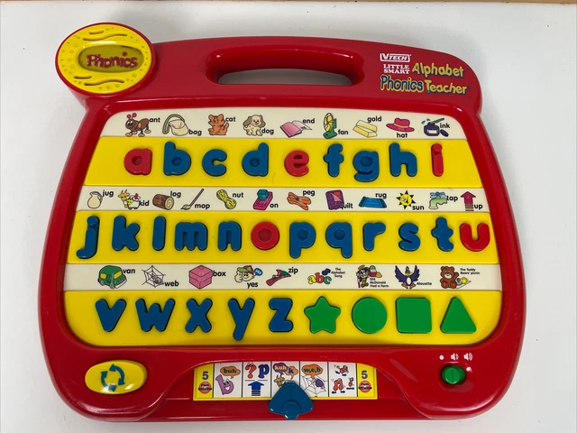 VINTAGE VTECH ALPHABET Phonics Teacher Little Smart Braille Learning ...
