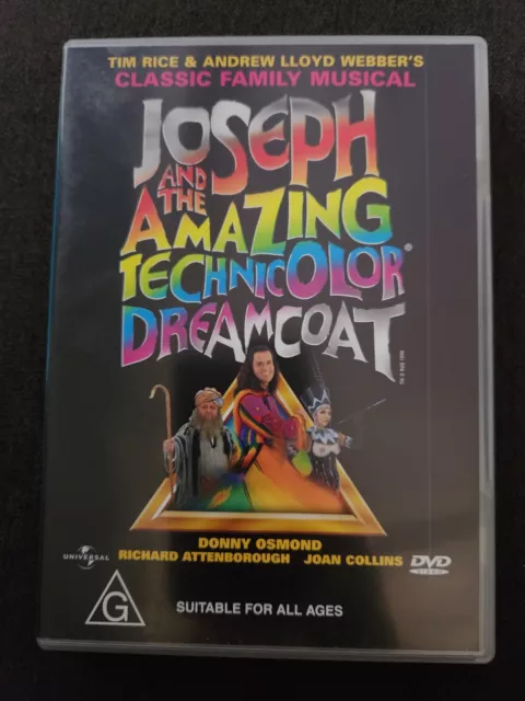 Joseph And The Amazing Technicolor Dreamcoat DVD Region 4 PAL