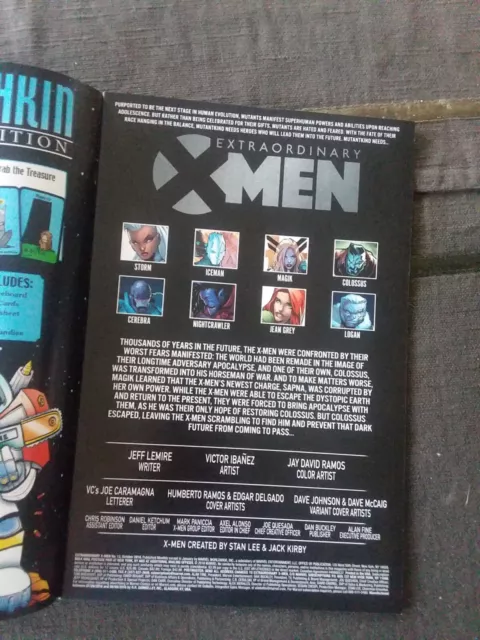  Marvel Comics Extraordinary X Men 013 October 2016 Vf/Nm 3