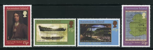 Ascension Island #769-72 MH Stamp Set Mint Hinged