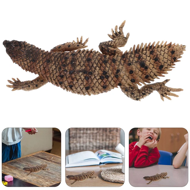 Figurine lézard à collerette Collecta Insecte 88690 | Matériel pédagogique Montessori - Sciences