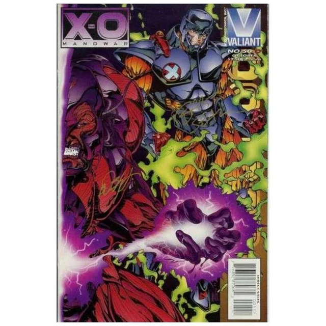 X-O Manowar (1992 series) #50 Issue is #50-O in VF + cond. Valiant comics [s@