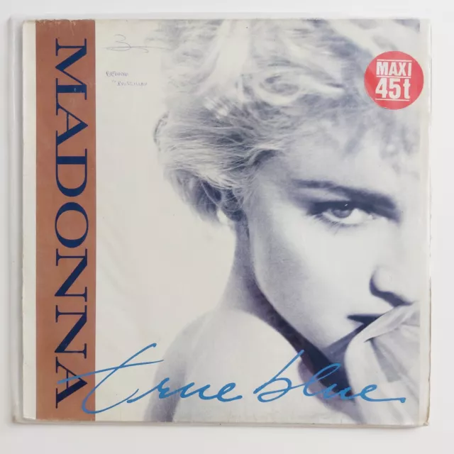 ✿ 12" Maxi 45 ✿ Madonna : True Blue (The Color Mix 6.36) + Holiday (6.06)