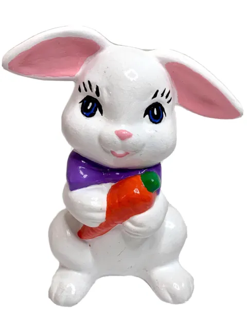 Vintage Hand Painted Easter Bunny Rabbit Figurine