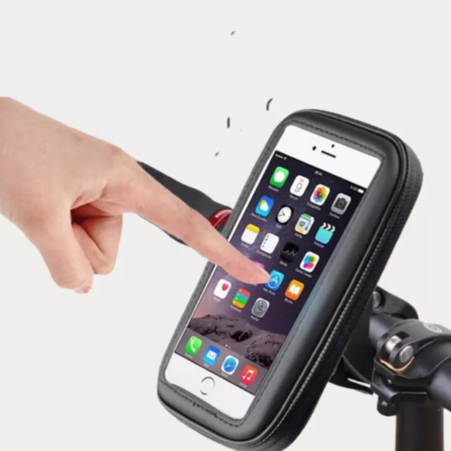 Waterproof Phone Storage Bag Mount Bicycle/Motorcycle Phone Bracket Holder