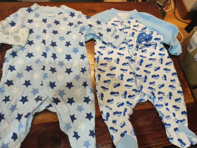 Baby clothes bundle 0-3 months Sleepsuits (8) 4