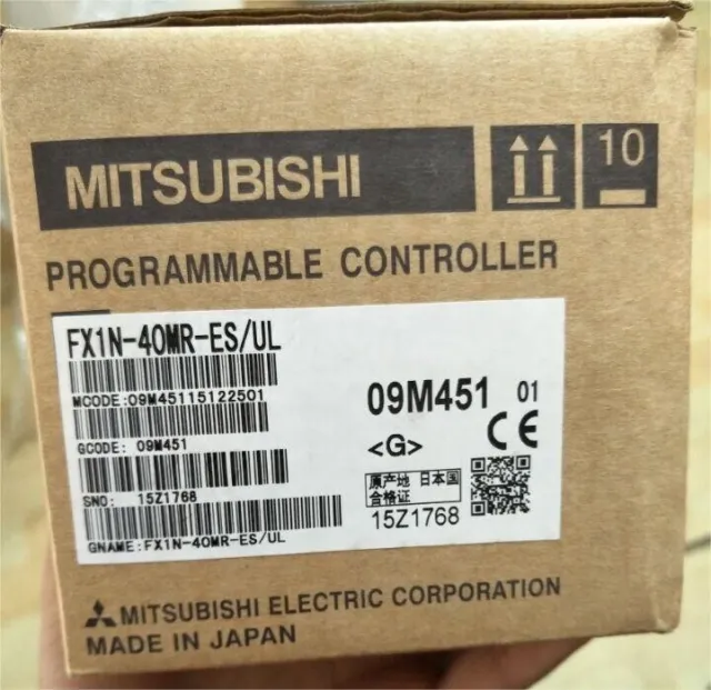 Mitsubishi FX1N-40MR-ES/UL PLC Expedited Shipping FX1N40MRESUL New In Box