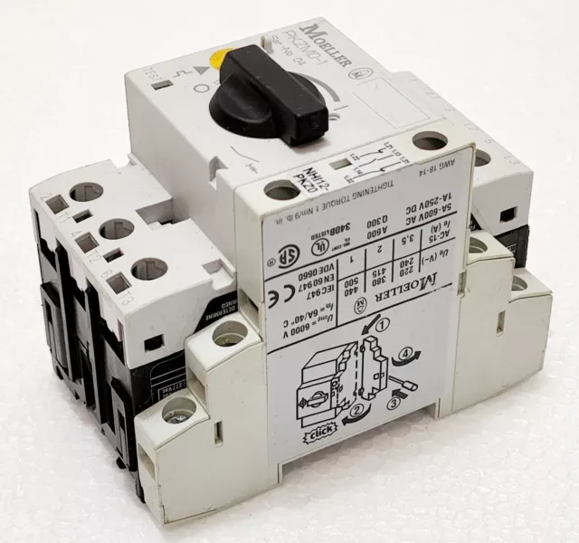 MOELLER PKZM0-1 CIRCUIT BREAKER SER No. 04