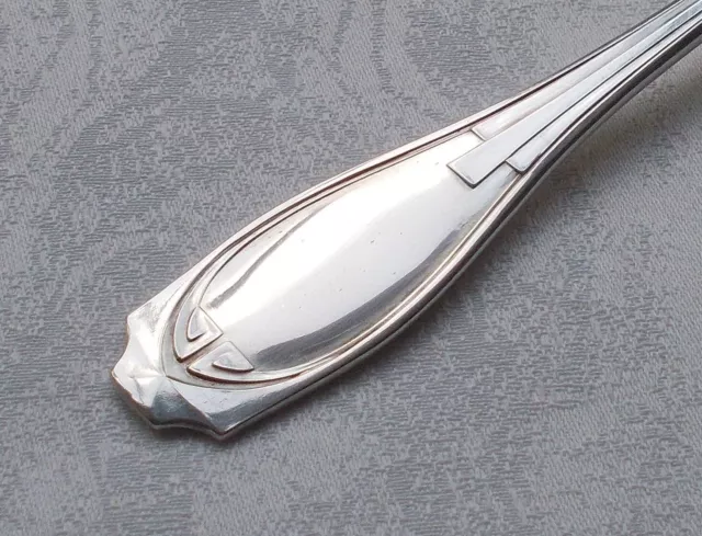 Rare Huge Vegetable Spoon/Insert Spoon IN Art Nouveau Style From 800er Silver