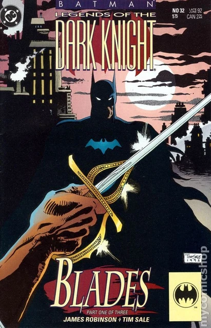 Batman Legends of the Dark Knight #32 VF 8.0 1992 Stock Image