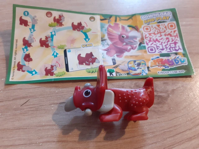 KINDER DINOSAURE VT202 + BPZ EUR 1,25 - PicClick FR