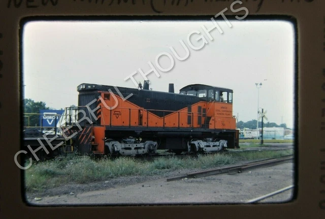 Original '77 Kodachrome Slide ASCX Armco 701 SW1500 New Miami, OH    21F24