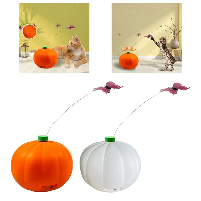Electric Cat Toys Automatic Flying Butterfly for Indoor Cats Puppy
